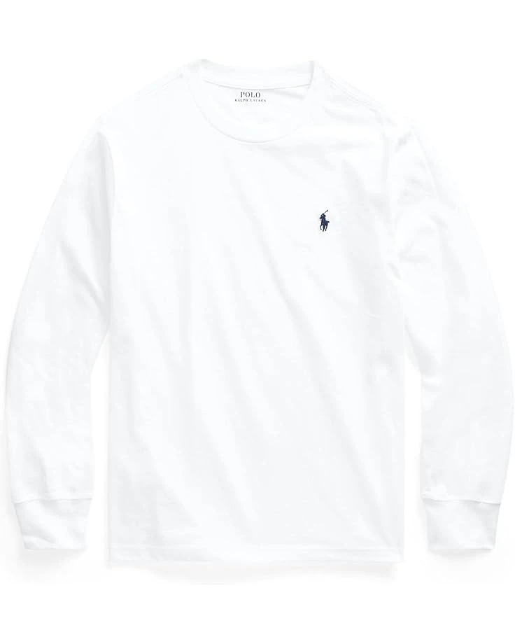 Polo Ralph Lauren Kids Cotton Jersey Long Sleeve Tee (Big Kids) | Shirts & Tops 6 Polo Ralph Lauren Kids Cotton Jersey Long Sleeve Tee (Big Kids) | Shirts & Tops - Image 6