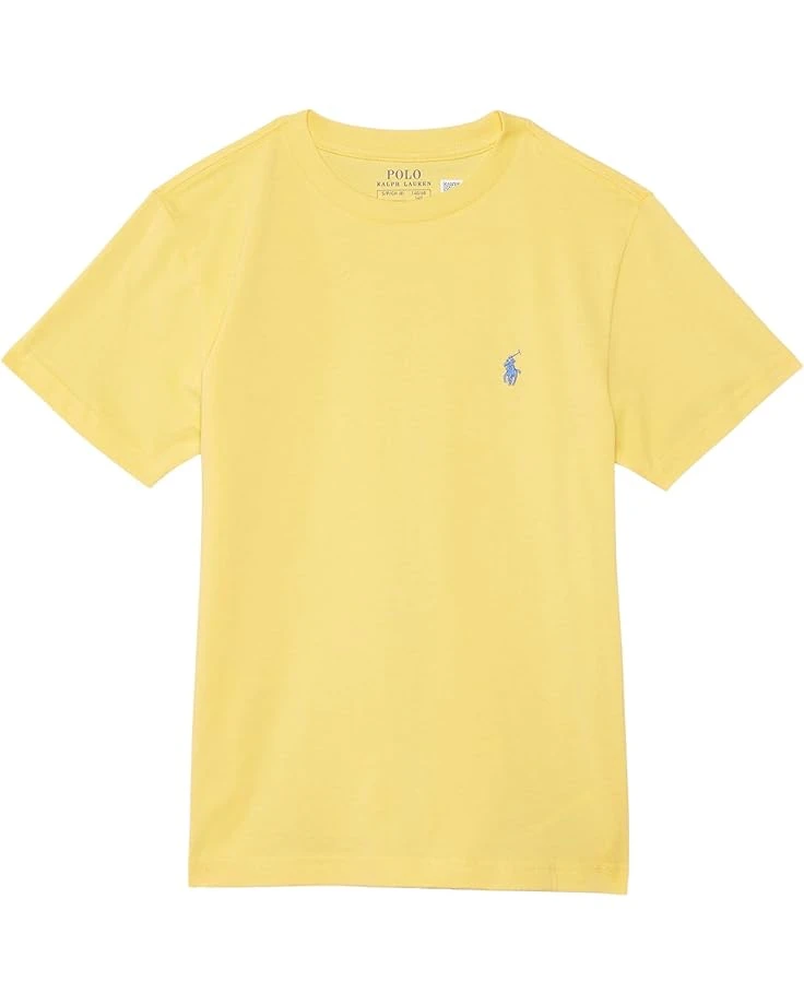 Polo Ralph Lauren Kids Cotton Jersey Crew Neck Tee (Big Kid) | Shirts & Tops 1 Polo Ralph Lauren Kids Cotton Jersey Crew Neck Tee (Big Kid) | Shirts & Tops