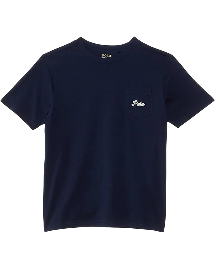 Polo Ralph Lauren Kids Dog-Print Cotton Jersey Pocket Tee (Big Kid) | Shirts & Tops 1 Polo Ralph Lauren Kids Dog-Print Cotton Jersey Pocket Tee (Big Kid) | Shirts & Tops