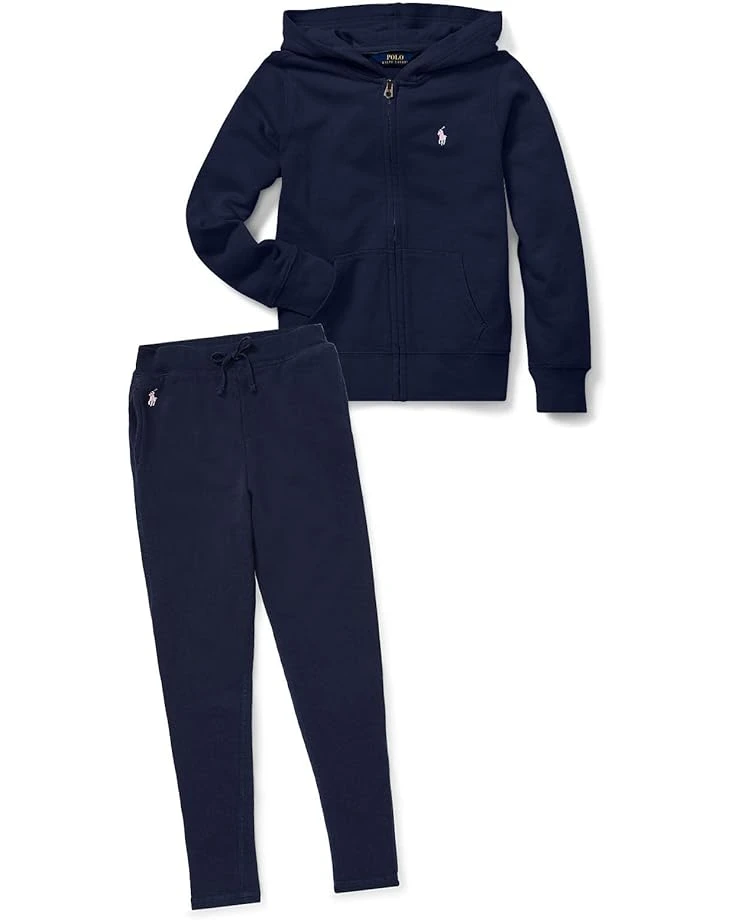 Polo Ralph Lauren Kids French Terry Leggings (Big Kids) | Pants 3 Polo Ralph Lauren Kids French Terry Leggings (Big Kids) | Pants - Image 3