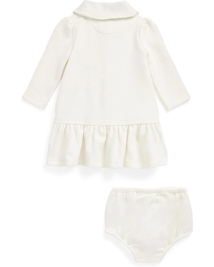 Polo Ralph Lauren Kids Fair Isle Shawl Cotton Dress & Bloomer (Infant) | Dresses 2 Polo Ralph Lauren Kids Fair Isle Shawl Cotton Dress & Bloomer (Infant) | Dresses - Image 2