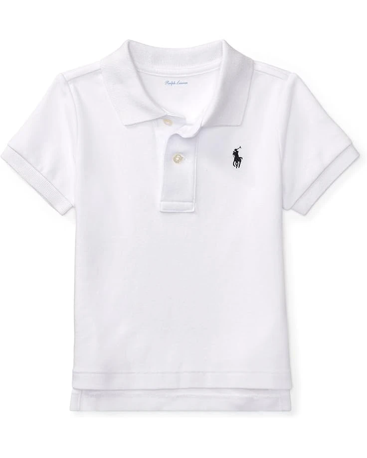 Polo Ralph Lauren Kids Cotton Interlock Polo Shirt (Infant) | Shirts & Tops 3 Polo Ralph Lauren Kids Cotton Interlock Polo Shirt (Infant) | Shirts & Tops - Image 3