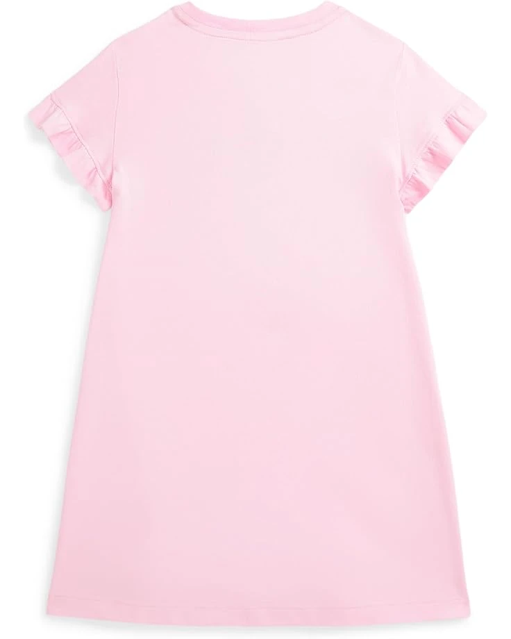 Polo Ralph Lauren Kids Logo Cotton Jersey Tee Dress (Toddler/Little Kid) | Dresses 2 Polo Ralph Lauren Kids Logo Cotton Jersey Tee Dress (Toddler/Little Kid) | Dresses - Image 2