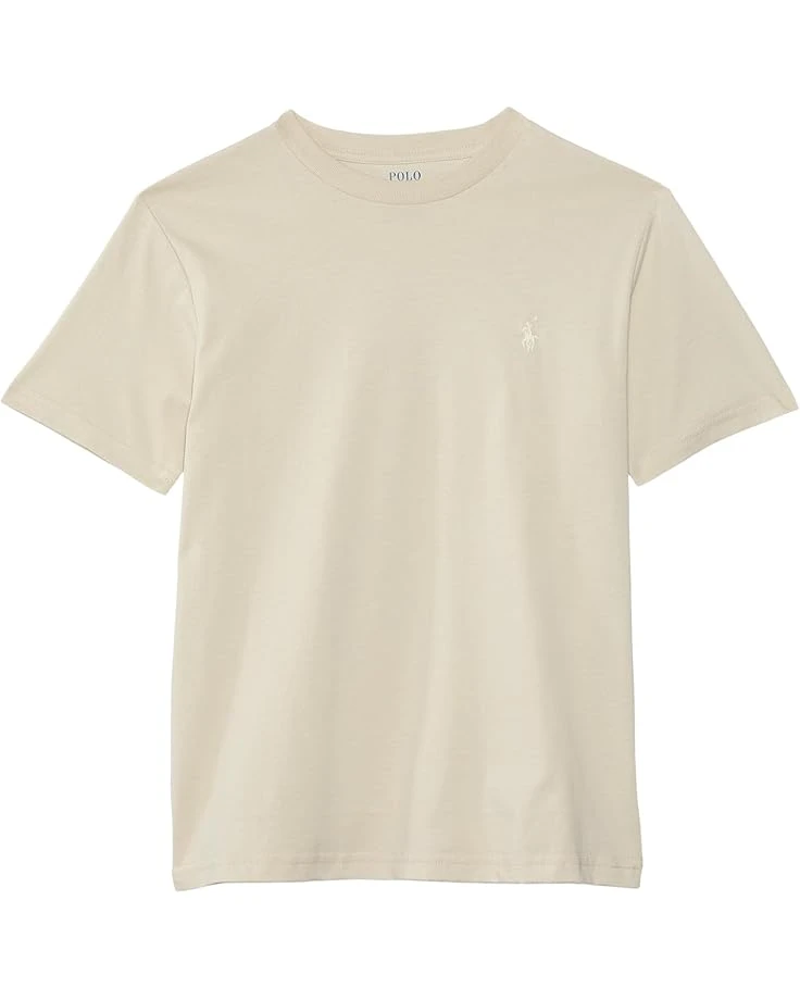 Polo Ralph Lauren Kids Cotton Jersey Crew Neck Tee (Big Kid) | Shirts & Tops 1 Polo Ralph Lauren Kids Cotton Jersey Crew Neck Tee (Big Kid) | Shirts & Tops