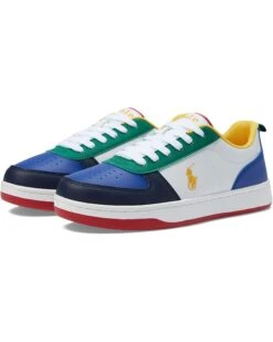 Polo Ralph Lauren Kids Polo Court II (Big Kid) | Sneakers & Athletic Shoes