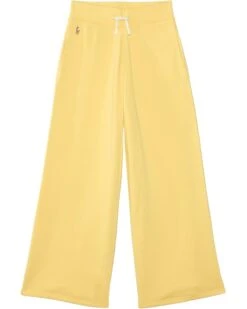 Polo Ralph Lauren Kids French Terry Wide-Leg Sweatpant (Toddler/Little Kid) | Pants -The Kiddie Closet 613dxnExwXL. AC SR736920