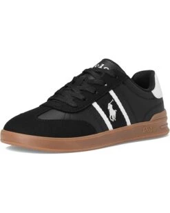 Polo Ralph Lauren Kids Heritage Court III T-Toe (Big Kid) | Sneakers & Athletic Shoes -The Kiddie Closet 6153u9qrS3L. AC SR736920