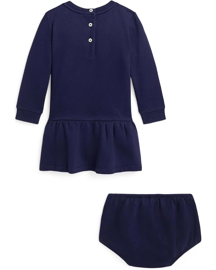 Polo Ralph Lauren Kids Polo Bear Fleece Dress (Infant) | Dresses 2 Polo Ralph Lauren Kids Polo Bear Fleece Dress (Infant) | Dresses - Image 2