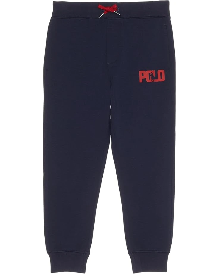 Polo Ralph Lauren Kids Big Pony Logo Double-Knit Jogger Pants (Toddle/Little Kids) 1 Polo Ralph Lauren Kids Big Pony Logo Double-Knit Jogger Pants (Toddle/Little Kids)