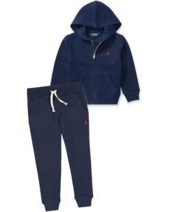 Polo Ralph Lauren Kids Cotton Blend Fleece Joggers (Toddler) | Pants 6 Polo Ralph Lauren Kids Cotton Blend Fleece Joggers (Toddler) | Pants -The Kiddie Closet 617bMsrIdbL. AC SR736920 3