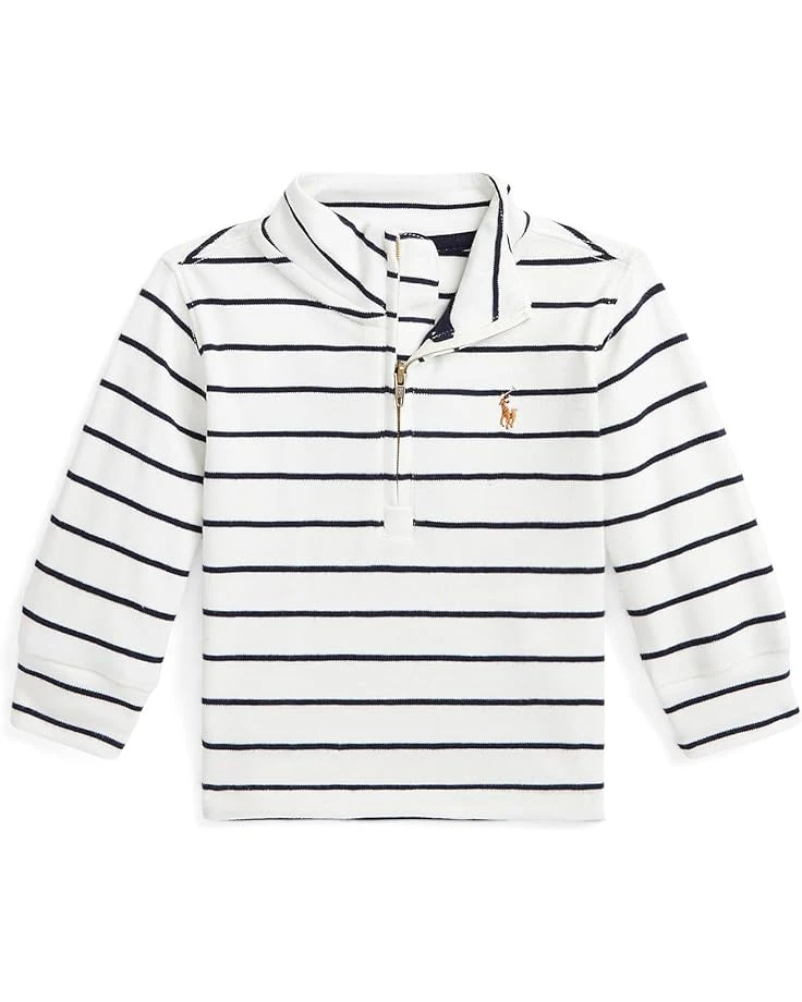 Polo Ralph Lauren Kids Cotton Interlock Quarter-Zip Pullover (Infant) | Sweaters 1 Polo Ralph Lauren Kids Cotton Interlock Quarter-Zip Pullover (Infant) | Sweaters