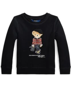 Polo Ralph Lauren Kids Polo Bear Fleece Sweatshirt (Toddler/Little Kids) | Hoodies & Sweatshirts