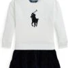 Polo Ralph Lauren Kids Big Pony Corduroy-Skirt Fleece Dress (Toddler/Little Kid) | Dresses 5 Polo Ralph Lauren Kids Big Pony Corduroy-Skirt Fleece Dress (Toddler/Little Kid) | Dresses -The Kiddie Closet 61BwhCx kZL. AC SR736920