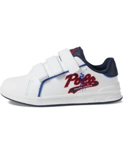 Polo Ralph Lauren Kids Heritage Court III Graphic EZ (Toddler) | Sneakers & Athletic Shoes -The Kiddie Closet 61CNkHrZyJL. AC SR736920