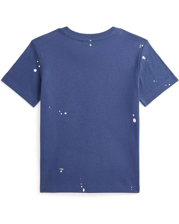 Polo Ralph Lauren Kids Big Pony Paint-Splatter-Print Cotton Tee (Toddler/Little Kid) | Shirts & Tops 2 Polo Ralph Lauren Kids Big Pony Paint-Splatter-Print Cotton Tee (Toddler/Little Kid) | Shirts & Tops - Image 2