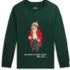 Polo Ralph Lauren Kids Polo Bear Cotton Long Sleeve Tee (Toddler/Little Kid) | Shirts & Tops -The Kiddie Closet 61E2e4vD5WL. AC SR736920