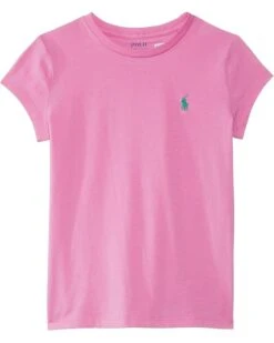 Polo Ralph Lauren Kids Cotton Jersey Crewneck Tee (Big Kid) | Shirts & Tops