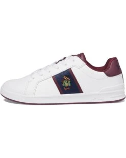 Polo Ralph Lauren Kids Heritage Court II Bear (Big Kid) | Sneakers & Athletic Shoes -The Kiddie Closet 61JUQFIHHAL. AC SR736920