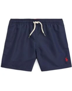 Polo Ralph Lauren Kids Traveler Swim Trunks (Toddler/Little Kids) | Swimwear
