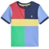 Polo Ralph Lauren Kids Color-Blocked Cotton Jersey Tee (Toddler/Little Kid) | Shirts & Tops 3 Polo Ralph Lauren Kids Color-Blocked Cotton Jersey Tee (Toddler/Little Kid) | Shirts & Tops -The Kiddie Closet 61K7mJgILXL. AC SR736920
