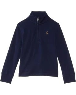 Polo Ralph Lauren Kids Cotton Interlock Quarter-Zip Pullover (Toddler/Little Kids) | Hoodies & Sweatshirts 9 Polo Ralph Lauren Kids Cotton Interlock Quarter-Zip Pullover (Toddler/Little Kids) | Hoodies & Sweatshirts -The Kiddie Closet 61MDKOJFX L. AC SR736920