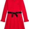 Polo Ralph Lauren Kids Pleated Ponte Dress (Big Kid) | Dresses -The Kiddie Closet 61Mf3l CX4L. AC SR736920
