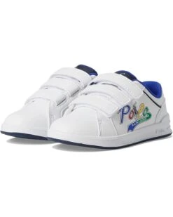 Polo Ralph Lauren Kids Heritage Court IV Graphic EZ (Toddler) | Sneakers & Athletic Shoes