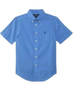 Polo Ralph Lauren Kids Cotton Seersucker Short-Sleeve Shirt (Toddler/Little Kid) | Shirts & Tops 5 Polo Ralph Lauren Kids Cotton Seersucker Short-Sleeve Shirt (Toddler/Little Kid) | Shirts & Tops -The Kiddie Closet 61QkAdRnXpL. AC SR736920