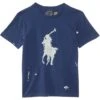 Polo Ralph Lauren Kids Big Pony Paint-Splatter-Print Cotton Tee (Big Kid) | Shirts & Tops