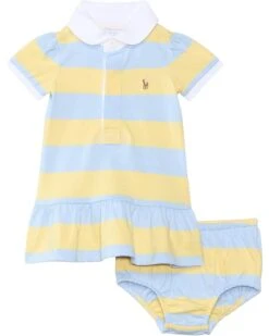 Polo Ralph Lauren Kids Cotton Jersey Rugby Dress (Infant) | Dresses -The Kiddie Closet 61Vdez8MXGL. AC SR736920