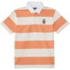 Polo Ralph Lauren Kids Polo Bear Short-Sleeve Rugby Shirt (Toddler/Little Kid) | Shirts & Tops