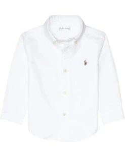 Polo Ralph Lauren Kids Cotton Oxford Sport Shirt (Infant) | Shirts & Tops -The Kiddie Closet 61ZETfCB5OL. AC SR736920
