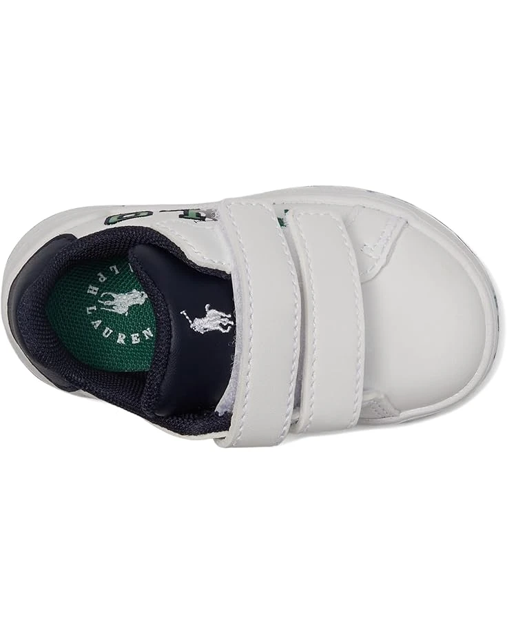 Polo Ralph Lauren Kids Heritage Court II Graphic EZ (Toddler) | Sneakers & Athletic Shoes 2 Polo Ralph Lauren Kids Heritage Court II Graphic EZ (Toddler) | Sneakers & Athletic Shoes - Image 2