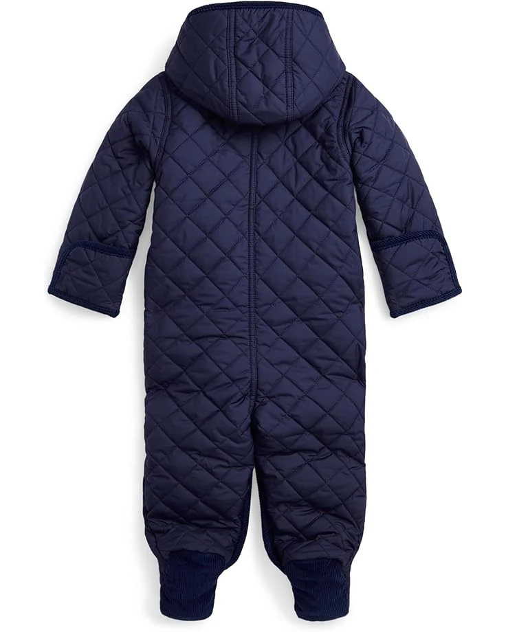 Polo Ralph Lauren Kids Water-Repellent Hooded Barn Bunting (Infant) | Coats & Outerwear 2 Polo Ralph Lauren Kids Water-Repellent Hooded Barn Bunting (Infant) | Coats & Outerwear - Image 2