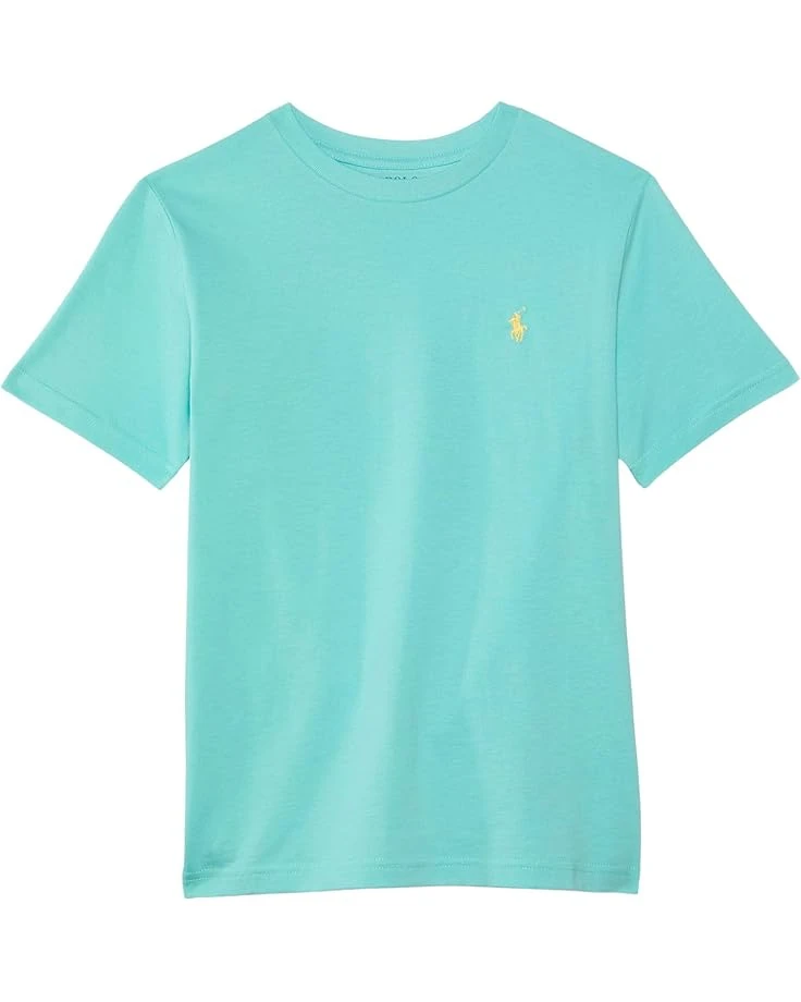 Polo Ralph Lauren Kids Cotton Jersey Crew Neck Tee (Big Kid) | Shirts & Tops 2 Polo Ralph Lauren Kids Cotton Jersey Crew Neck Tee (Big Kid) | Shirts & Tops - Image 2