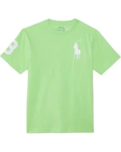 Polo Ralph Lauren Kids Big Pony Cotton Jersey Tee (Big Kid) | Shirts & Tops