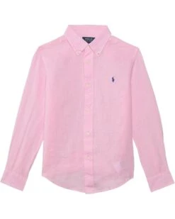 Polo Ralph Lauren Kids Linen Shirt (Toddler/Little Kid) | Shirts & Tops