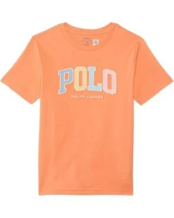 Polo Ralph Lauren Kids Logo Cotton Jersey Tee (Toddler/Little Kid) | Shirts & Tops