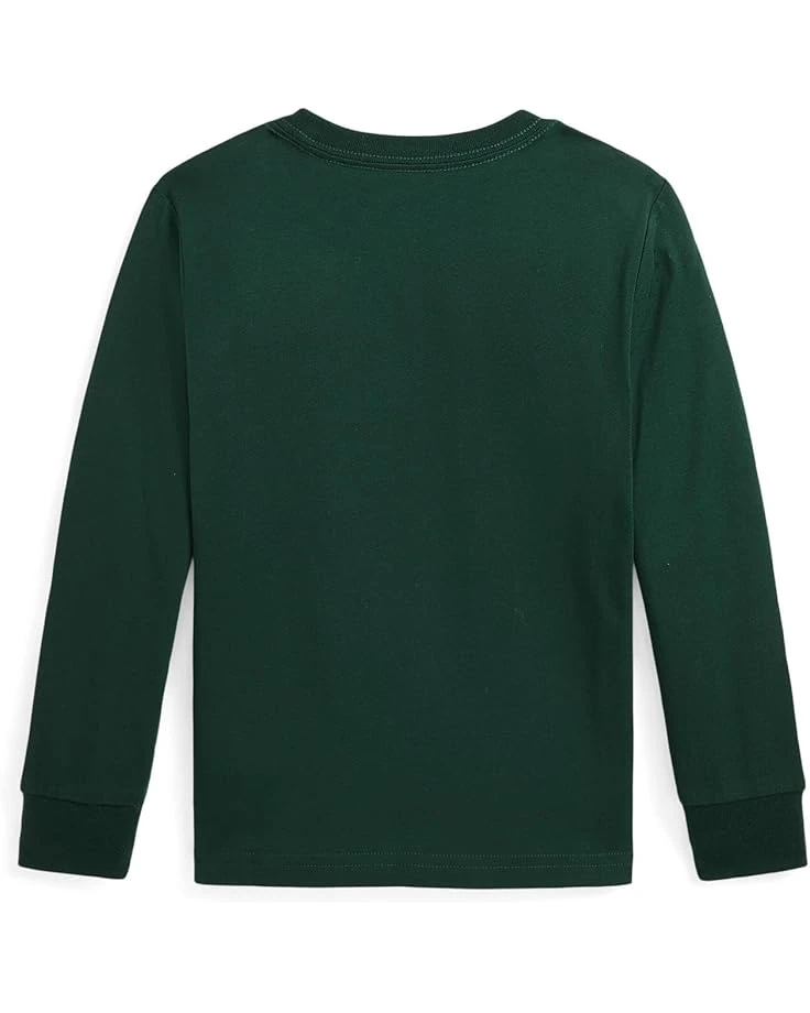 Polo Ralph Lauren Kids Polo Bear Cotton Long Sleeve Tee (Toddler/Little Kid) | Shirts & Tops 2 Polo Ralph Lauren Kids Polo Bear Cotton Long Sleeve Tee (Toddler/Little Kid) | Shirts & Tops - Image 2