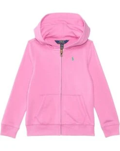 Polo Ralph Lauren Kids French Terry Full-Zip Hoodie (Toddler/Little Kid) | Hoodies & Sweatshirts