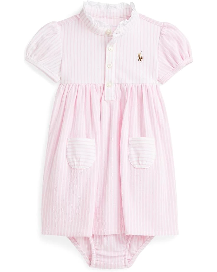 Polo Ralph Lauren Kids Knit Oxford Fun Shirtdress & Bloomer (Infant) | Dresses 1 Polo Ralph Lauren Kids Knit Oxford Fun Shirtdress & Bloomer (Infant) | Dresses