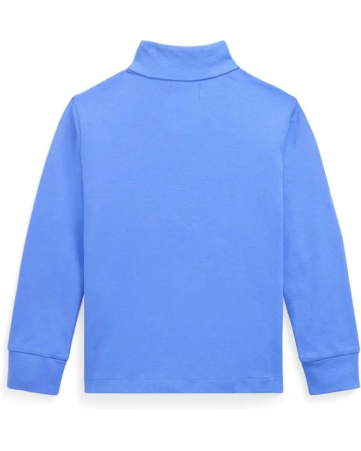 Polo Ralph Lauren Kids Cotton Interlock Quarter-Zip Pullover (Toddler/Little Kid) | Hoodies & Sweatshirts 2 Polo Ralph Lauren Kids Cotton Interlock Quarter-Zip Pullover (Toddler/Little Kid) | Hoodies & Sweatshirts - Image 2