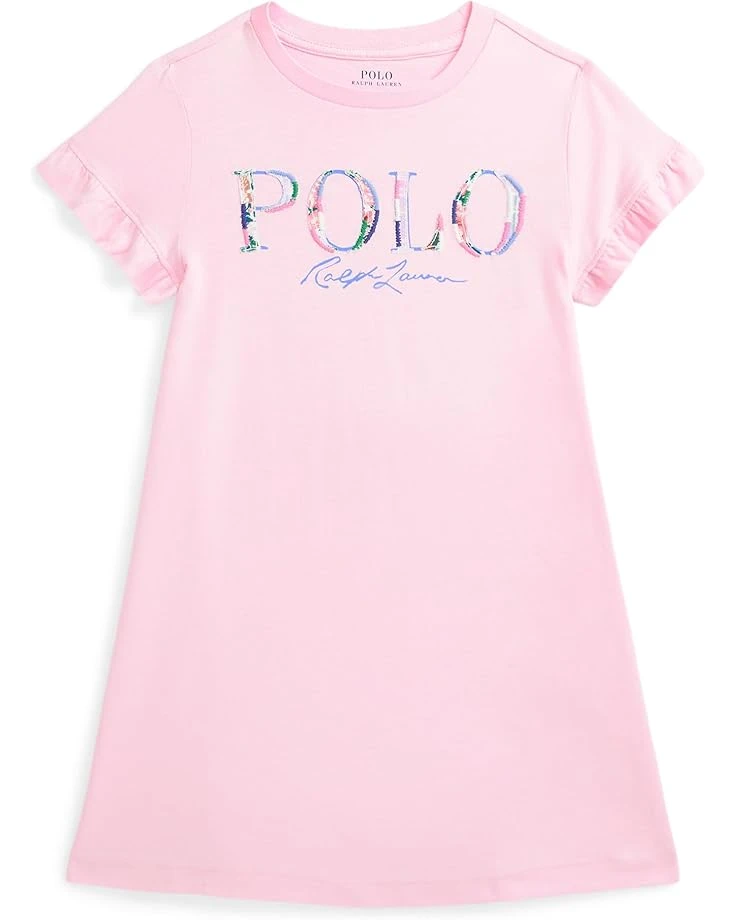 Polo Ralph Lauren Kids Logo Cotton Jersey Tee Dress (Toddler/Little Kid) | Dresses 1 Polo Ralph Lauren Kids Logo Cotton Jersey Tee Dress (Toddler/Little Kid) | Dresses