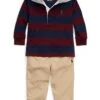 Polo Ralph Lauren Kids Cotton Hooded Rugby Shirt & Pants Set (Infant) | Kids' Sets 4 Polo Ralph Lauren Kids Cotton Hooded Rugby Shirt & Pants Set (Infant) | Kids' Sets -The Kiddie Closet 61sILtDe3dL. AC SR736920
