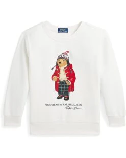Polo Ralph Lauren Kids Polo Bear Fleece Sweatshirt (Toddler/Little Kid) | Hoodies & Sweatshirts