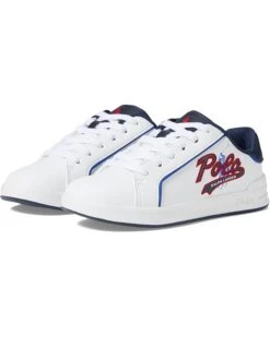 Polo Ralph Lauren Kids Heritage Court III Graphic (Little Kid) | Sneakers & Athletic Shoes
