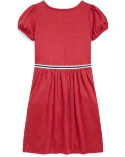 Polo Ralph Lauren Kids Fit-and-Flare Stretch Ponte Dress (Big Kids) | Dresses
