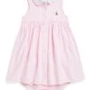 Polo Ralph Lauren Kids Striped Knit Oxford Shirtdress & Bloomer (Infant) | Dresses 5 Polo Ralph Lauren Kids Striped Knit Oxford Shirtdress & Bloomer (Infant) | Dresses -The Kiddie Closet 71 jSb59WNL. AC SR736920