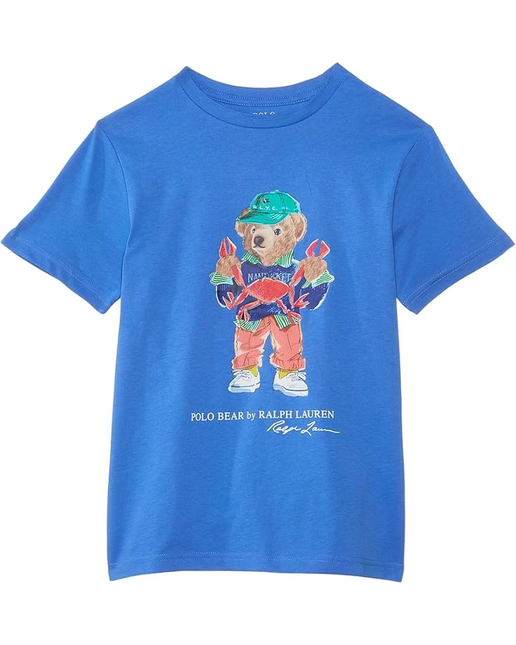 Polo Ralph Lauren Kids Polo Bear Cotton Jersey Tee (Big Kid) | Shirts & Tops 1 Polo Ralph Lauren Kids Polo Bear Cotton Jersey Tee (Big Kid) | Shirts & Tops