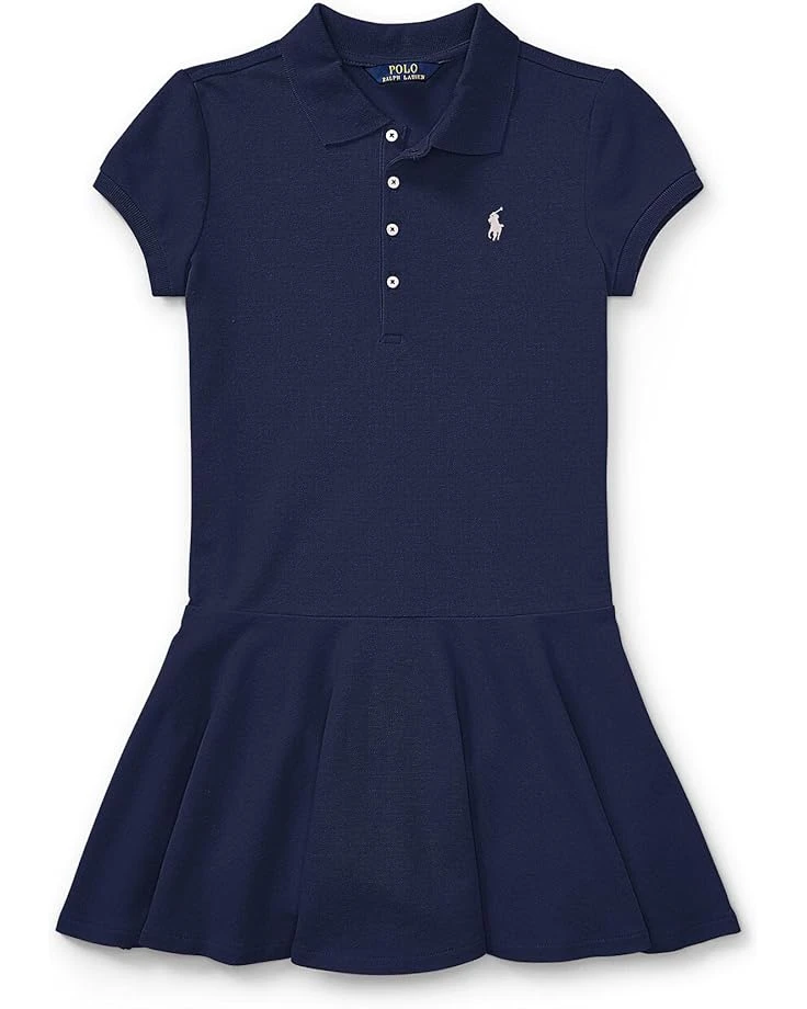 Polo Ralph Lauren Kids Short-Sleeve Polo Dress (Big Kids) | Dresses 4 Polo Ralph Lauren Kids Short-Sleeve Polo Dress (Big Kids) | Dresses - Image 4